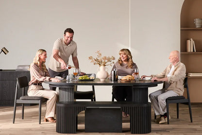 Transformer Table Round Dining Furniture Transformer Round Dining Set - The Host