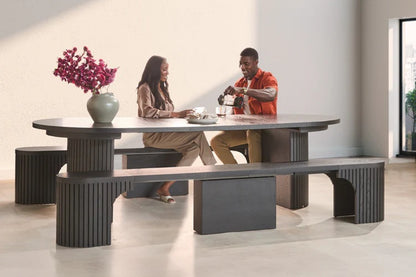 Transformer Table Round Dining Furniture Transformer Round Dining Set - The Gathering