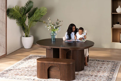 Transformer Table Round Dining Furniture Transformer Round Dining Set - The Gathering