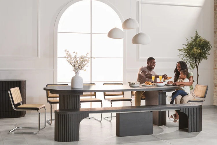 Transformer Table Round Dining Furniture Transformer Round Dining Set - The Practical