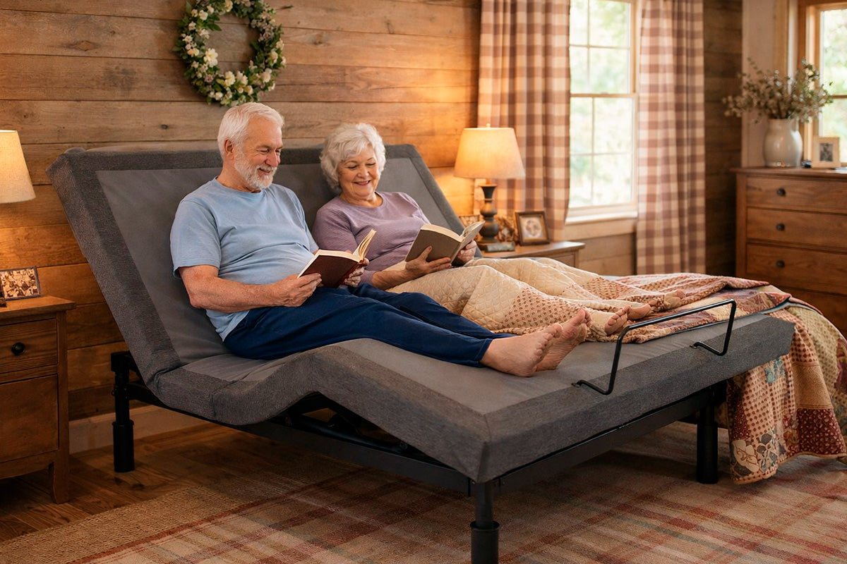 W. Silver Products Electric Adjustable Beds Derby Comfort-N-Motion Lifestyle Adjustable Bed (SS-41)