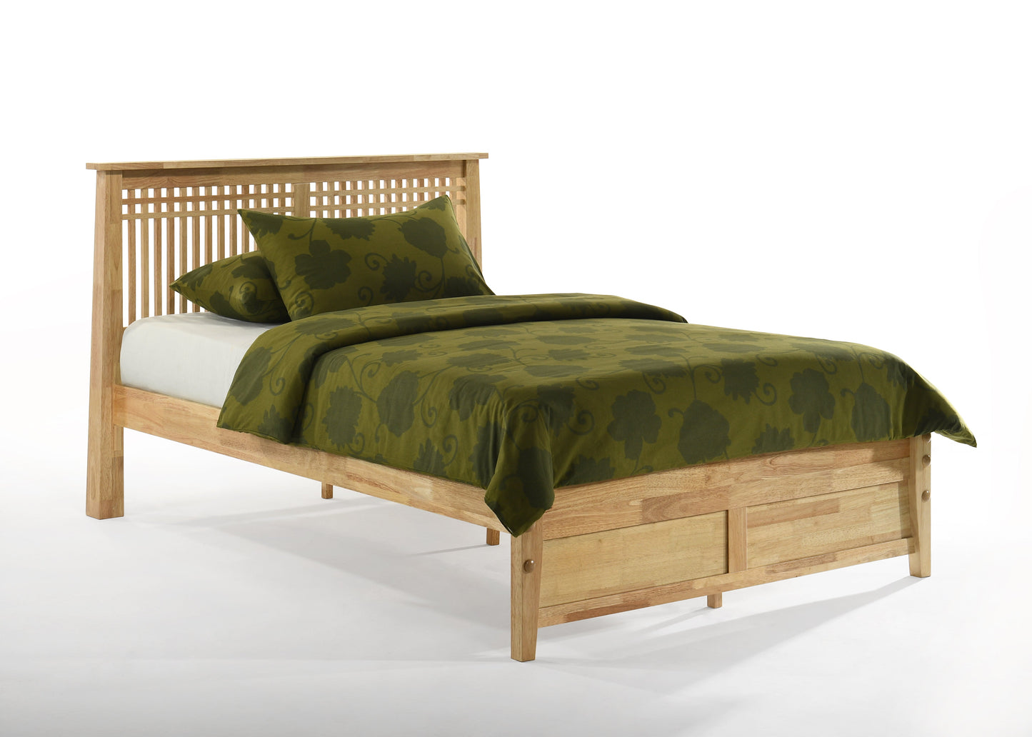 Night and Day Furniture Bedroom Twin / Natural / No Underbed Drawers Solstice (K-Series)
