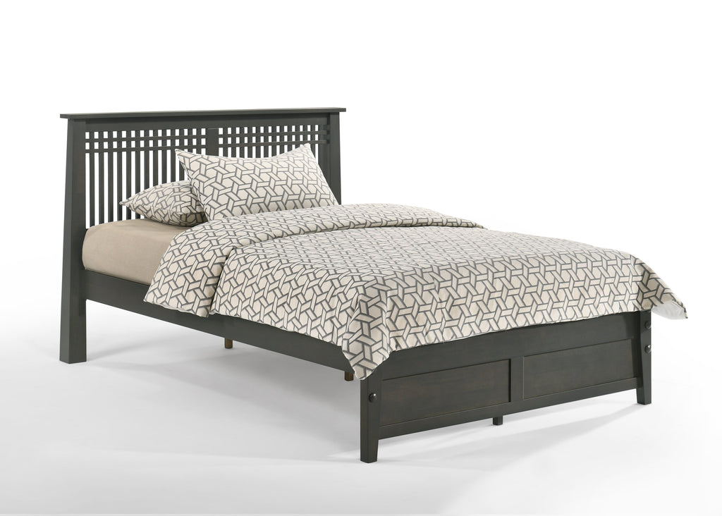 Night and Day Furniture Bedroom Queen / Stonewash / No Underbed Drawers Solstice (K-Series)