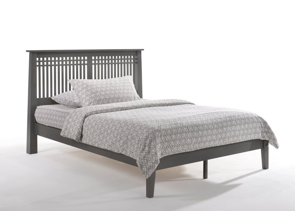 Night and Day Furniture Bedroom Queen / Stonewash / No Underbed Drawers Solstice (P-Series)