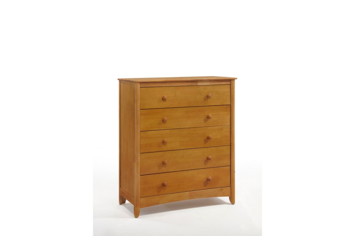 Night and Day Furniture Bedroom Medium Oak / Chest Secrets Case Goods - Many Colors To Choose From