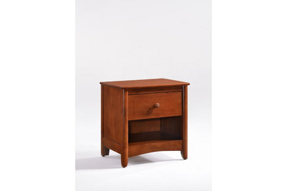 Night and Day Furniture Bedroom Cherry / Nightstand Secrets Case Goods - Many Colors To Choose From