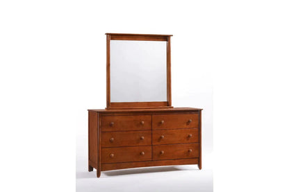 Night and Day Furniture Bedroom Cherry / Dresser Without Mirror Secrets 7 Drawer Dresser - Many Colors To Choose From