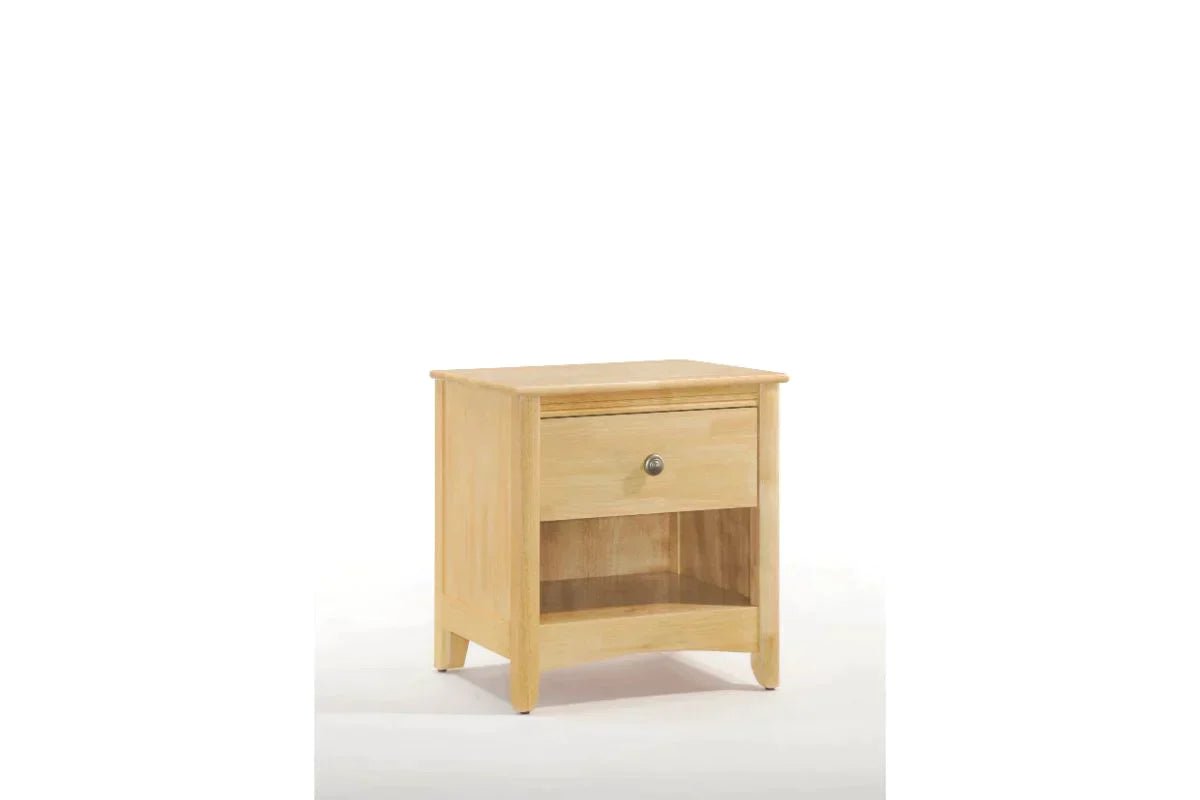 Night and Day Furniture Bedroom Natural Secrets Nightstand - Many Colors To Choose From
