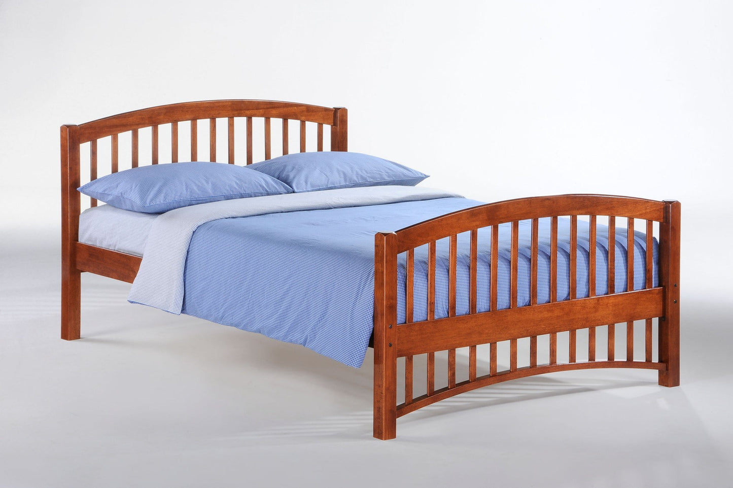 Molasses Hardwood Platform Bed