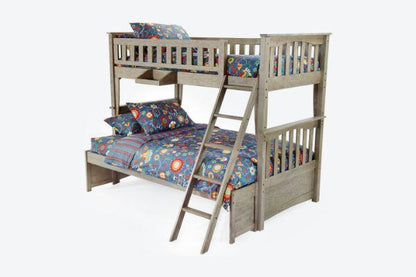 Sailboat Twin over Full Bunk Bed