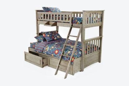 Sailboat Twin over Full Bunk Bed