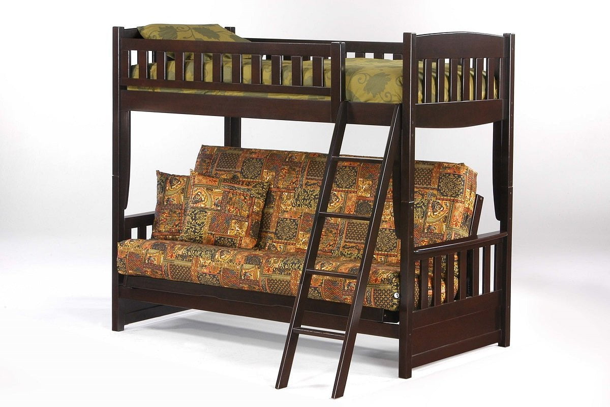 Cinnamon Futon Bunk Bed