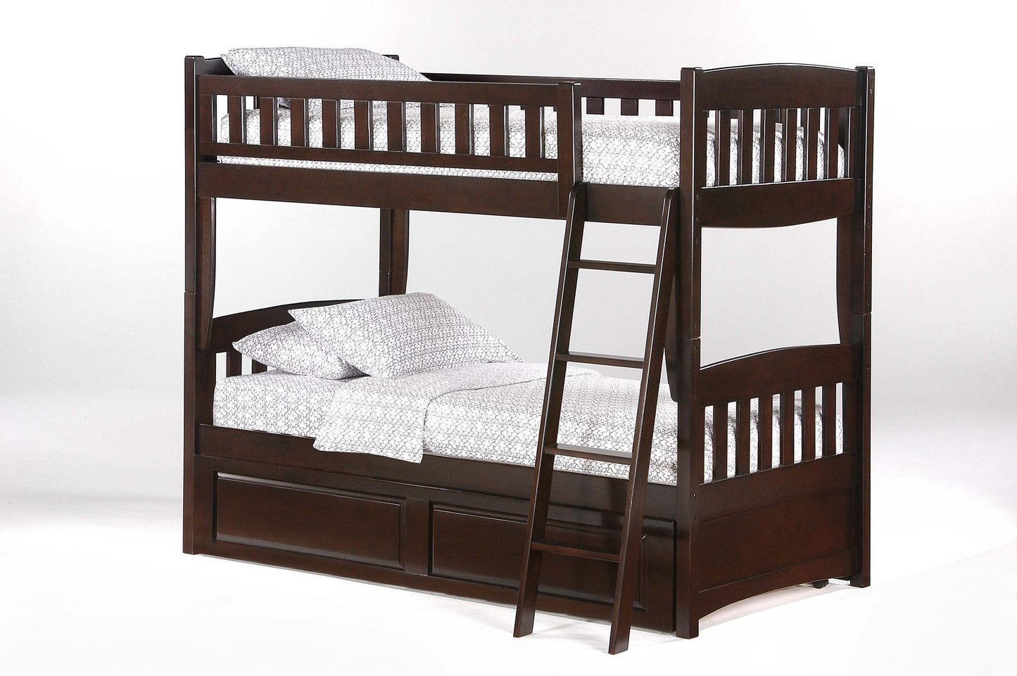 Cinnamon Twin Over Twin Bunk Bed