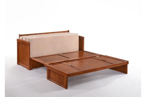 Night and Day Furniture Cabinet Beds Cherry Murphy Cube Cabinet Bed