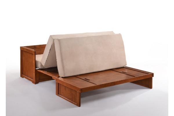 Night and Day Furniture Cabinet Beds Cherry Murphy Cube Cabinet Bed