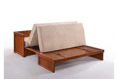 Night and Day Furniture Cabinet Beds Cherry Murphy Cube Cabinet Bed