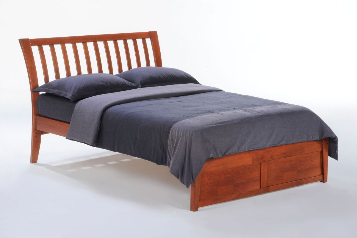 Night and Day Furniture Platform Beds Nutmeg K-Series Platform Bed