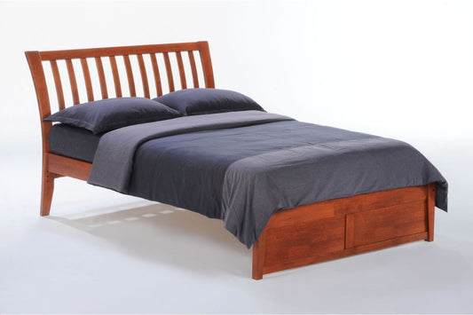 Nutmeg Platform Bed - 5 Colours Available