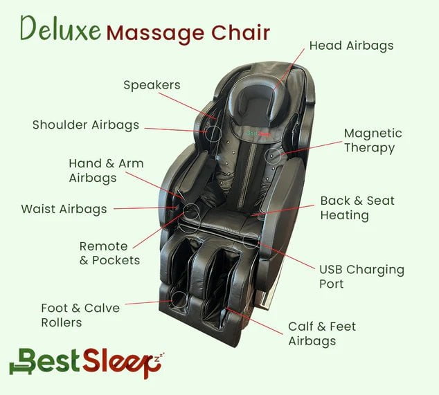 Deluxe Massage Chair Lowest price, highest quality Best Sleep